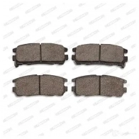 Тормозные колодки дисковые, комплект FERODO 715859 2 1875 21876 FDB1017 - Изображение 7
