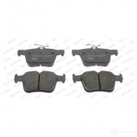 Тормозные колодки дисковые, комплект FERODO 25011 FDB4697 716855 25 009 - Изображение 2