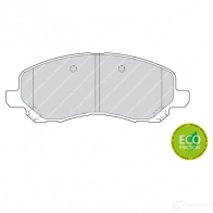 Тормозные колодки дисковые, комплект FERODO 235 84 4I9CN 716198 FDB1621 - Изображение 6