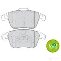 Тормозные колодки дисковые, комплект FERODO 24558 FDB1972 2455 7 716422 - Изображение 6