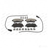 Тормозные колодки дисковые, комплект FERODO FVR5075 1425014540 25604 2560 3 - Изображение 2