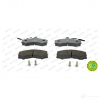 Тормозные колодки дисковые, комплект FERODO FVR287 20 741 20787 721686 - Изображение 3