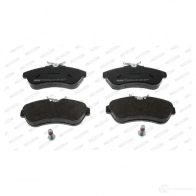 Тормозные колодки дисковые, комплект FERODO 716143 FDB1543 2340 9 K4252 - Изображение 2