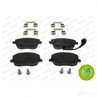 Тормозные колодки дисковые, комплект FERODO 2358 1 716231 23843 FDB1662 - Изображение 1