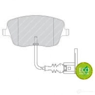 Тормозные колодки дисковые, комплект FERODO 2358 1 716231 23843 FDB1662 - Изображение 2