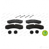 Тормозные колодки дисковые, комплект FERODO 2912 1 IVP05 FVR1315 721625 - Изображение 3
