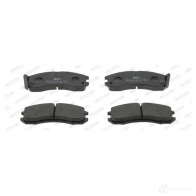 Тормозные колодки дисковые, комплект FERODO 716920 21 378 FDB576 21379 - Изображение 2