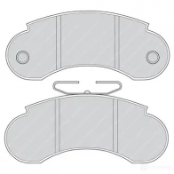 Тормозные колодки дисковые, комплект FERODO FDB752 2 0932 FVR752 721740 - Изображение 2