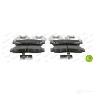Тормозные колодки дисковые, комплект FERODO 24489 716383 FDB1910 24 488 - Изображение 2