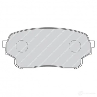 Тормозные колодки дисковые, комплект FERODO 716592 BPY1F 24 301 FDB4077 - Изображение 2