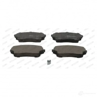 Тормозные колодки дисковые, комплект FERODO 716592 BPY1F 24 301 FDB4077 - Изображение 3