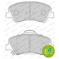 Тормозные колодки дисковые, комплект FERODO FDB4623 25349 2 5348 716832 - Изображение 8