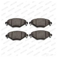 Тормозные колодки дисковые, комплект FERODO 716033 IGIW7VU FDB1411 2 3277 - Изображение 7