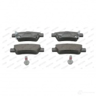 Тормозные колодки дисковые, комплект FERODO 24636 FDB4233 24 635 716670 - Изображение 2
