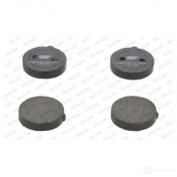 Тормозные колодки дисковые, комплект FERODO 716419 FDB197 20 371 9CXCK3 - Изображение 2