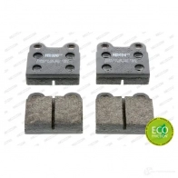 Тормозные колодки дисковые, комплект FERODO 716553 200 09 FDB3 FDB3M - Изображение 6