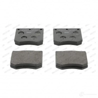 Тормозные колодки дисковые, комплект FERODO 716239 FDB167 6J8EDFM 20 491 - Изображение 2