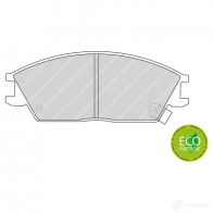 Тормозные колодки дисковые, комплект FERODO 2 1012 716743 FDB435 QA7389S - Изображение 2