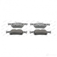 Тормозные колодки дисковые, комплект FERODO 2584 1 25842 FDB4695 716853 - Изображение 2