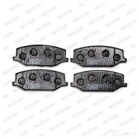 Тормозные колодки дисковые, комплект FERODO IMPLK5 716550 211 42 FDB396 - Изображение 6