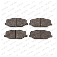 Тормозные колодки дисковые, комплект FERODO IMPLK5 716550 211 42 FDB396 - Изображение 7