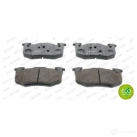 Тормозные колодки дисковые, комплект FERODO 20 973 FDB558 716914 20974 - Изображение 5