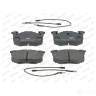 Тормозные колодки дисковые, комплект FERODO FDB428B 20636 20 635 716710 - Изображение 2