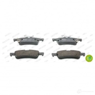Тормозные колодки дисковые, комплект FERODO 716565 GM2H6 FDB4041 245 74 - Изображение 2