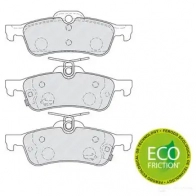 Тормозные колодки дисковые, комплект FERODO 716565 GM2H6 FDB4041 245 74 - Изображение 3