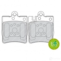 Тормозные колодки дисковые, комплект FERODO 21899 715986 FDB1322 2 1898 - Изображение 6