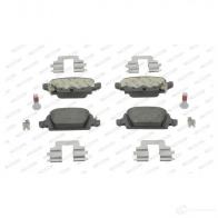 Тормозные колодки дисковые, комплект FERODO TYYHPQ4 2328 4 FDB1472 716083 - Изображение 2