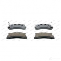 Тормозные колодки дисковые, комплект FERODO 716879 FDB478 2 1833 21834 - Изображение 2