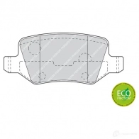 Тормозные колодки дисковые, комплект FERODO 231 38 716309 FDB1782 45KN5B8 - Изображение 5