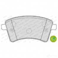 Тормозные колодки дисковые, комплект FERODO 716630 FDB4185 2469 3 VAEO27D - Изображение 8