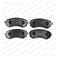 Тормозные колодки дисковые, комплект FERODO 715942 23503 FDB1166 2 3502 - Изображение 6