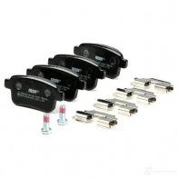 Тормозные колодки дисковые, комплект FERODO AIXRT 2 4692 716631 FDB4186 - Изображение 3