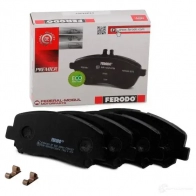 Тормозные колодки дисковые, комплект FERODO FDB4357 2 5564 716747 8836-D1623 - Изображение 2