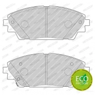 Тормозные колодки дисковые, комплект FERODO 258 75 FDB4446 25876 Mazda CX-3 (DK) 1 Кроссовер 2.0 121 л.с. 2018 – 2024