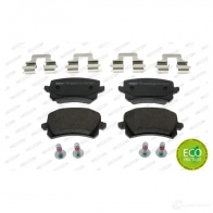 Тормозные колодки дисковые, комплект FERODO 716578 244 83 3JWA0U FDB4058 - Изображение 6