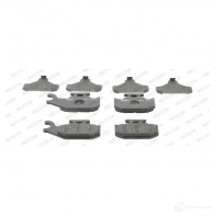 Тормозные колодки дисковые, комплект FERODO 25483 25 482 FDB4614 716828 - Изображение 8