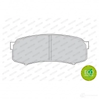 Тормозные колодки дисковые, комплект FERODO 715863 21 947 FDB1021 LHRYB - Изображение 2
