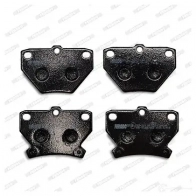 Тормозные колодки дисковые, комплект FERODO 23522 FDB1395 235 21 716020 - Изображение 6
