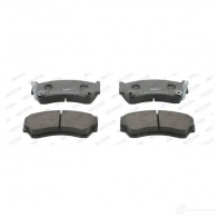 Тормозные колодки дисковые, комплект FERODO 23 004 23005 715903 FDB1091 - Изображение 2
