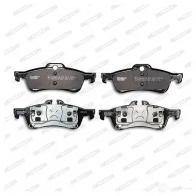 Тормозные колодки дисковые, комплект FERODO 2 3716 24043 FDB1676 716246 - Изображение 6