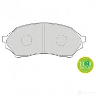 Тормозные колодки дисковые, комплект FERODO 716069 FDB1455 23 490 TK6475 - Изображение 2