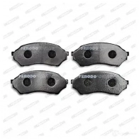 Тормозные колодки дисковые, комплект FERODO 716069 FDB1455 23 490 TK6475 - Изображение 6
