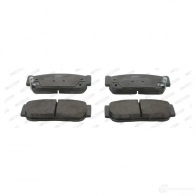 Тормозные колодки дисковые, комплект FERODO 235 45 716554 FDB4000 23931 - Изображение 2