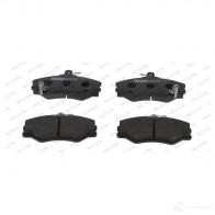 Тормозные колодки дисковые, комплект FERODO FVR1014 230 81 721610 23082 - Изображение 3