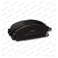 Тормозные колодки дисковые, комплект FERODO 234 20 FDB1263 23421 715951 - Изображение 5