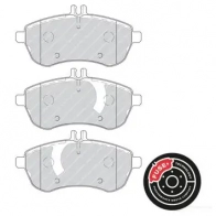 Тормозные колодки дисковые, комплект FERODO X7SOX 243 06 FDB4199 716645 - Изображение 9